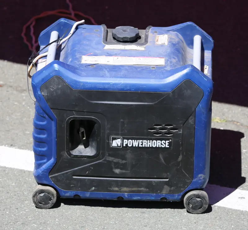 A Powerhorse portable inverter generator